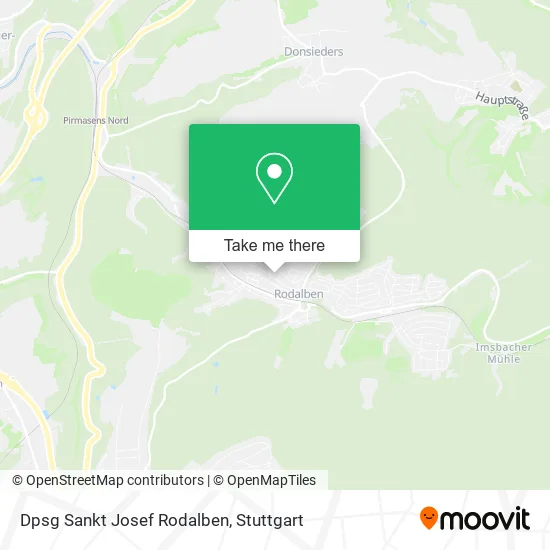 Карта Dpsg Sankt Josef Rodalben