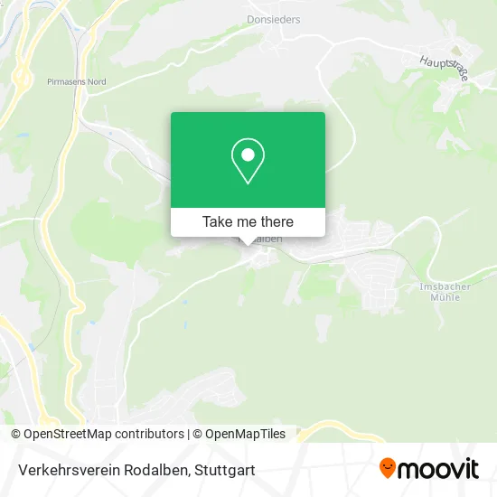 Карта Verkehrsverein Rodalben