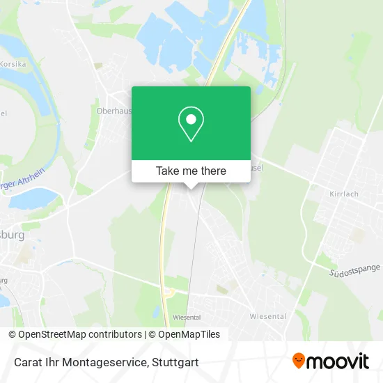 Карта Carat Ihr Montageservice