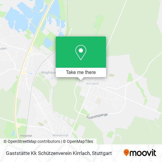Gaststätte Kk Schützenverein Kirrlach map