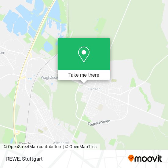 REWE map