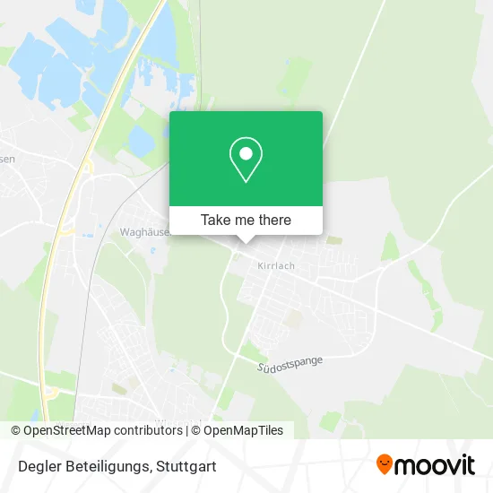 Карта Degler Beteiligungs