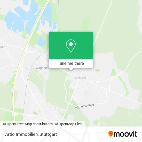 Карта Artio Immobilien