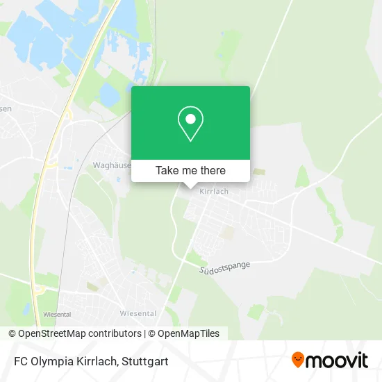 Карта FC Olympia Kirrlach
