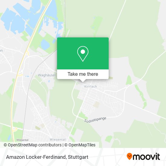 Карта Amazon Locker-Ferdinand