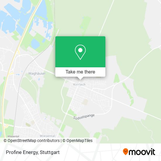 Profine Energy map