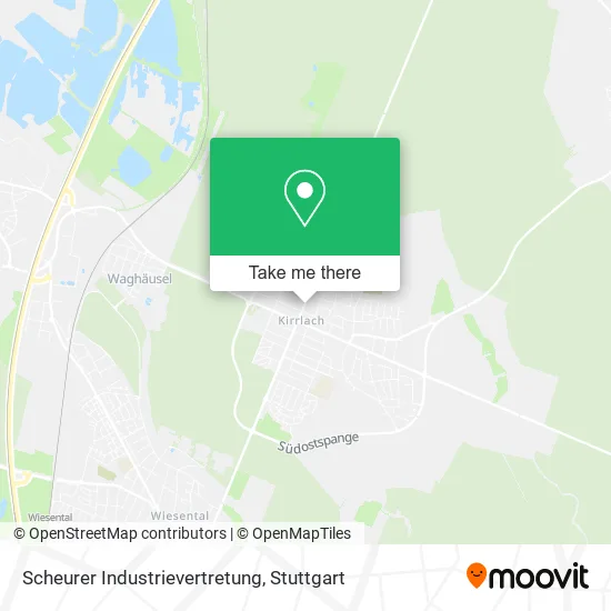 Карта Scheurer Industrievertretung