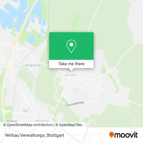 Карта Wirbau Verwaltungs