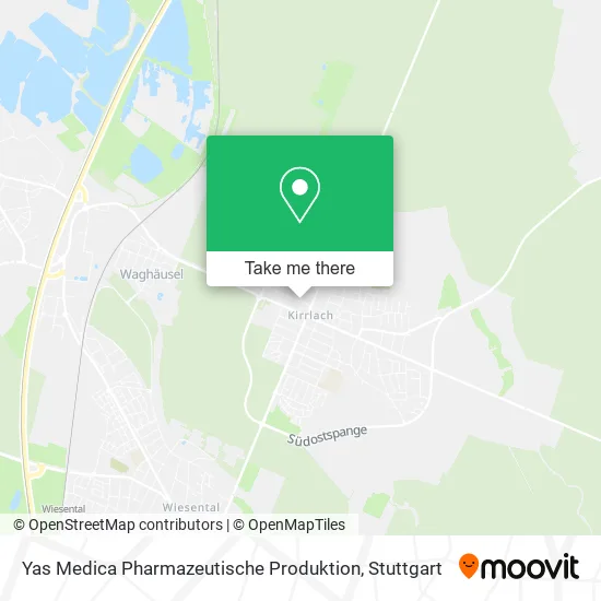 Карта Yas Medica Pharmazeutische Produktion