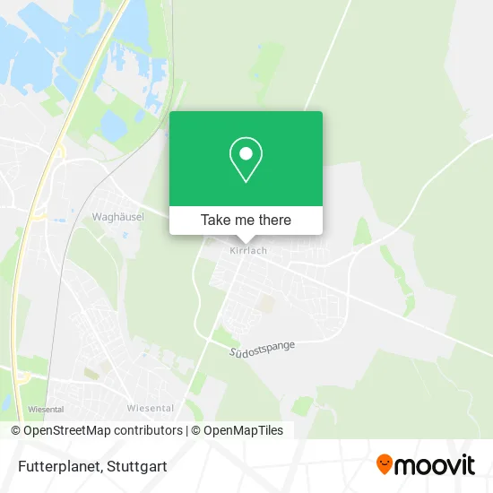 Карта Futterplanet