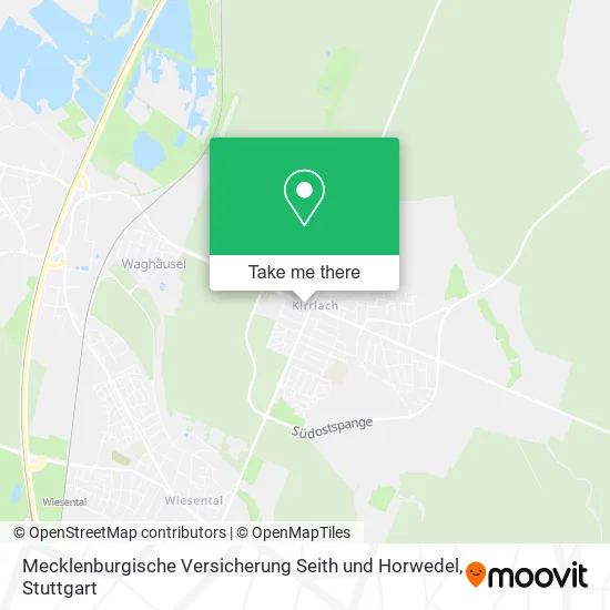 Карта Mecklenburgische Versicherung Seith und Horwedel