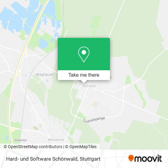 Карта Hard- und Software Schönwald