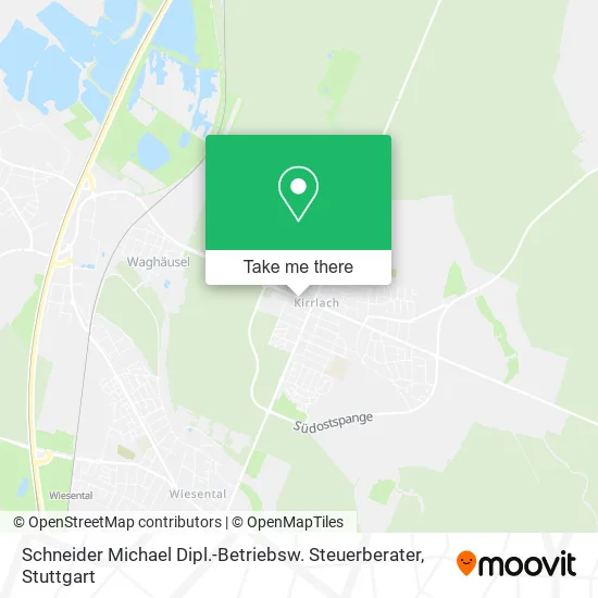 Карта Schneider Michael Dipl.-Betriebsw. Steuerberater