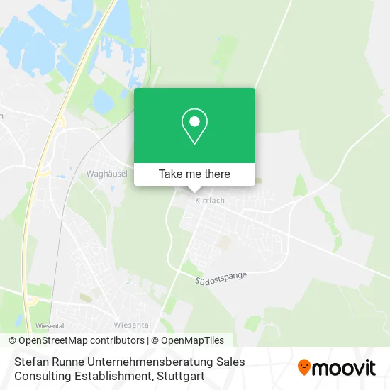 Карта Stefan Runne Unternehmensberatung Sales Consulting Establishment