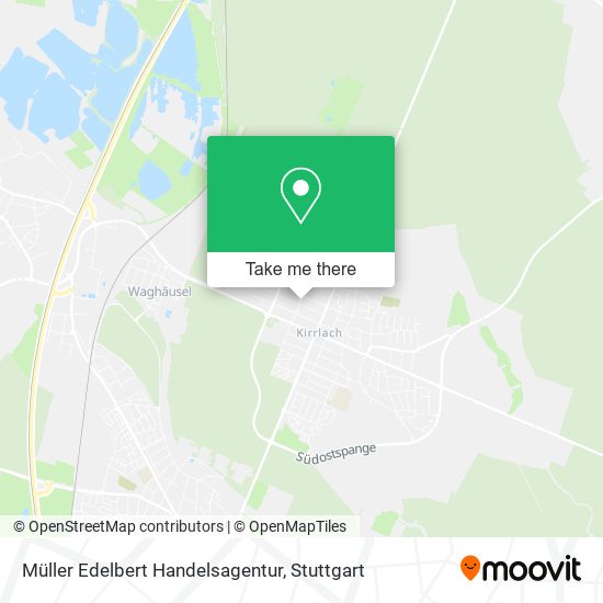 Müller Edelbert Handelsagentur map