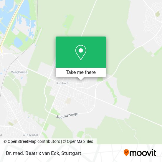Dr. med. Beatrix van Eck map