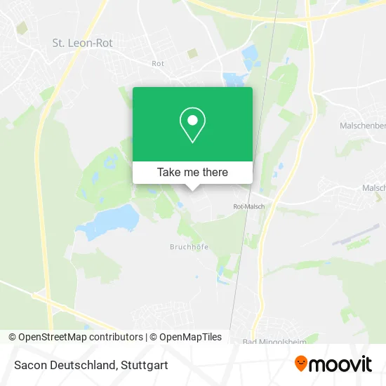 Карта Sacon Deutschland