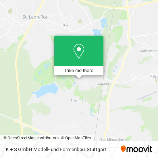 Карта K + S GmbH Modell- und Formenbau