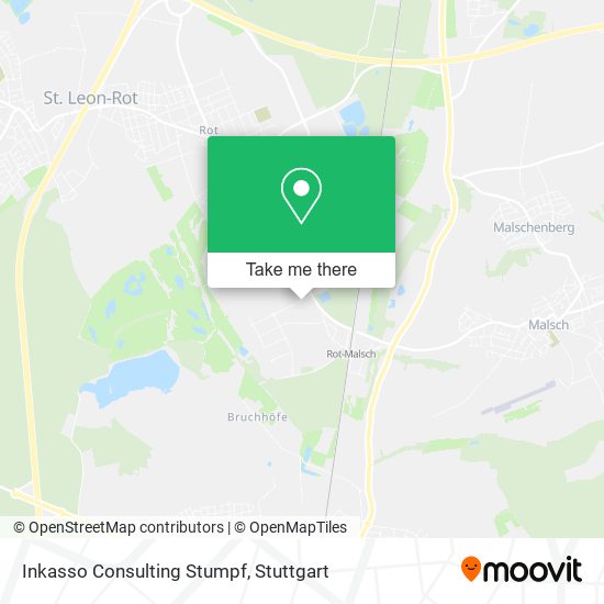 Inkasso Consulting Stumpf map