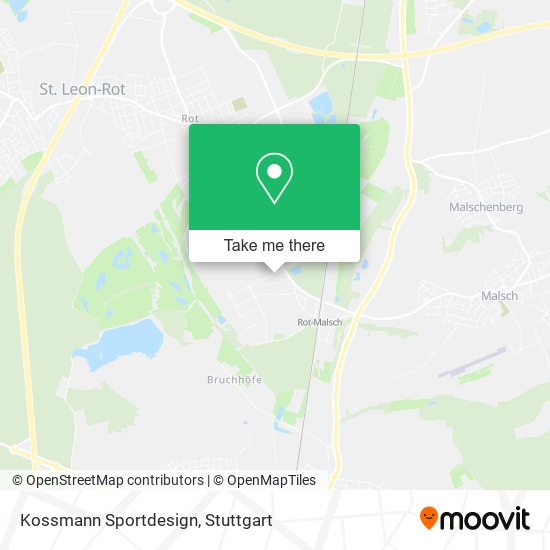 Kossmann Sportdesign map