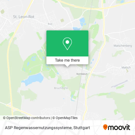 Карта ASP Regenwassernutzungssysteme