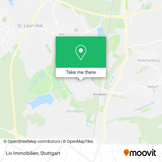 Liv Immobilien map