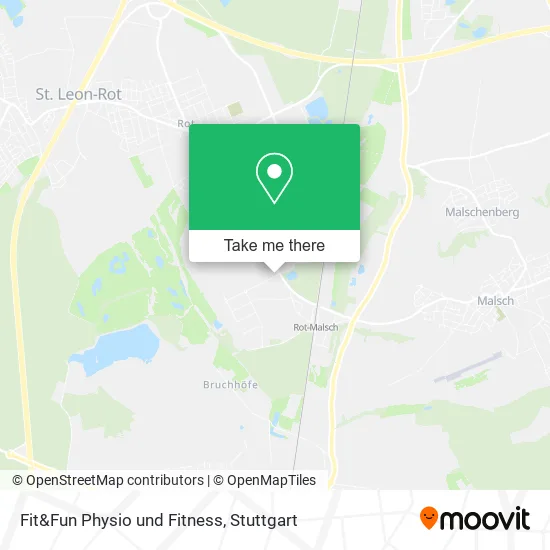 Fit&Fun Physio und Fitness map