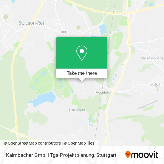 Карта Kalmbacher GmbH Tga-Projektplanung