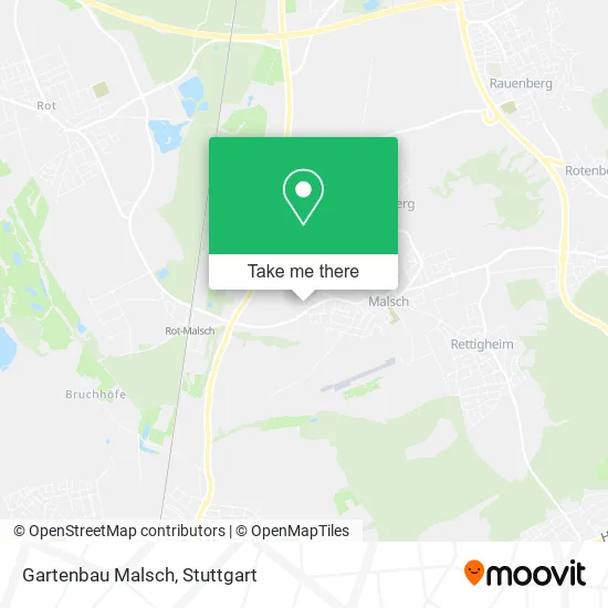 Карта Gartenbau Malsch