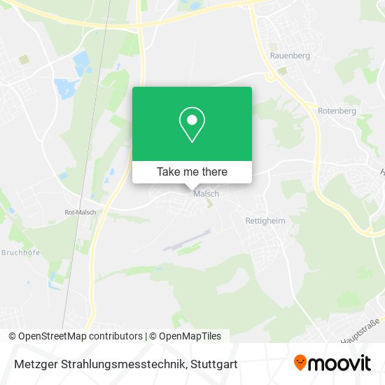 Metzger Strahlungsmesstechnik map