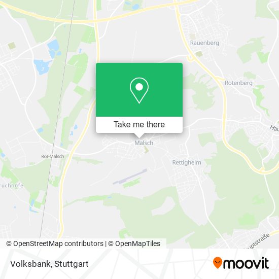 Volksbank map