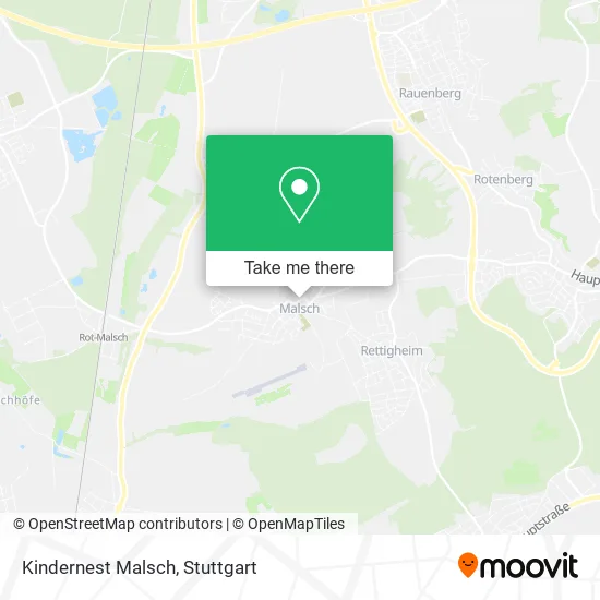 Карта Kindernest Malsch