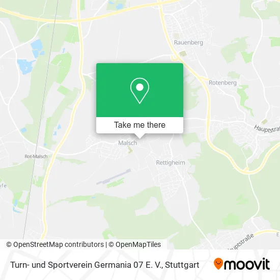 Карта Turn- und Sportverein Germania 07 E. V.