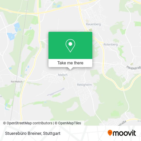 Stuerebüro Breiner map