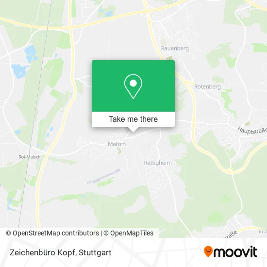 Карта Zeichenbüro Kopf