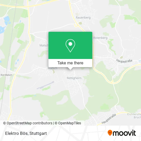 Карта Elektro Bös