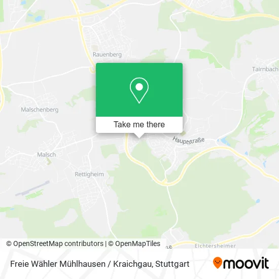 Карта Freie Wähler Mühlhausen / Kraichgau