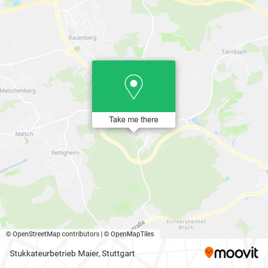 Карта Stukkateurbetrieb Maier