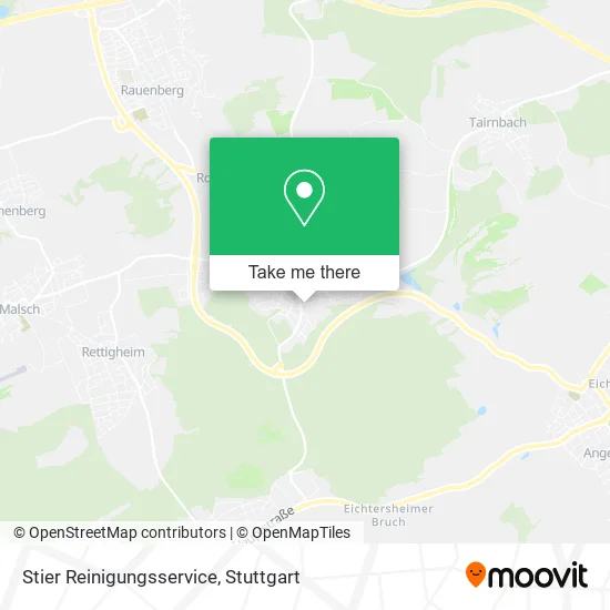 Карта Stier Reinigungsservice