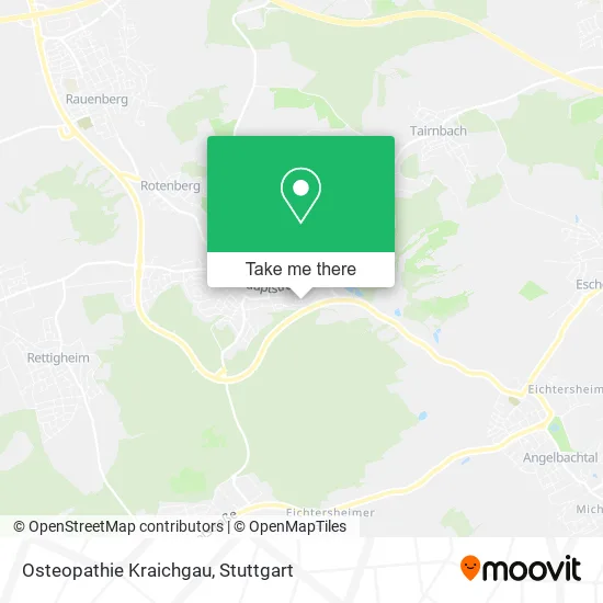 Карта Osteopathie Kraichgau