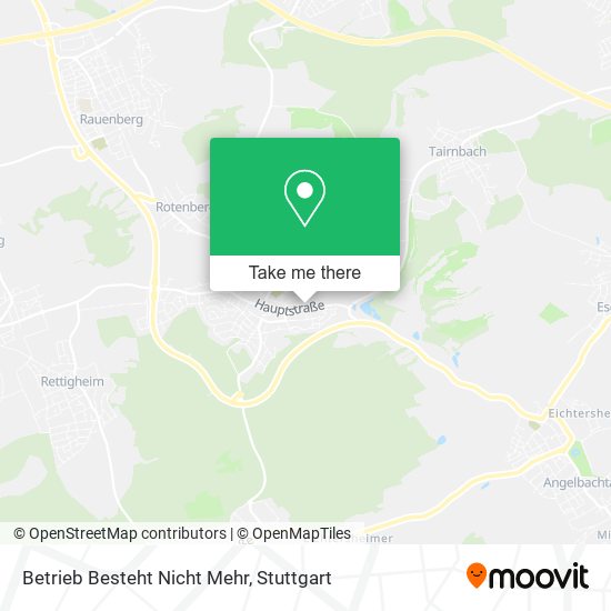 Карта Betrieb Besteht Nicht Mehr