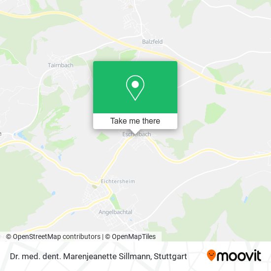 Dr. med. dent. Marenjeanette Sillmann map