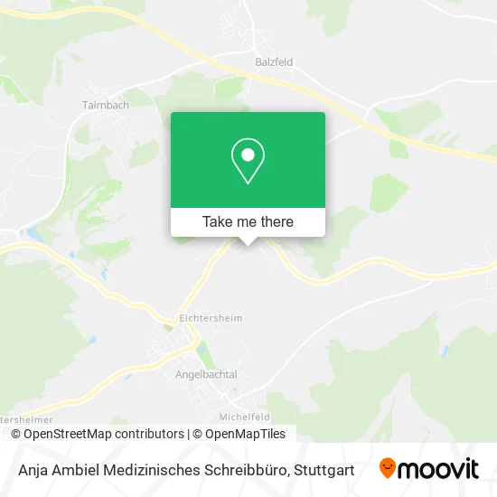 Карта Anja Ambiel Medizinisches Schreibbüro