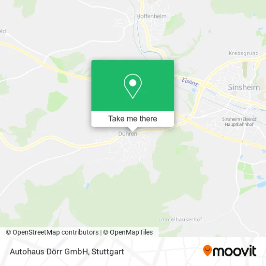 Карта Autohaus Dörr GmbH