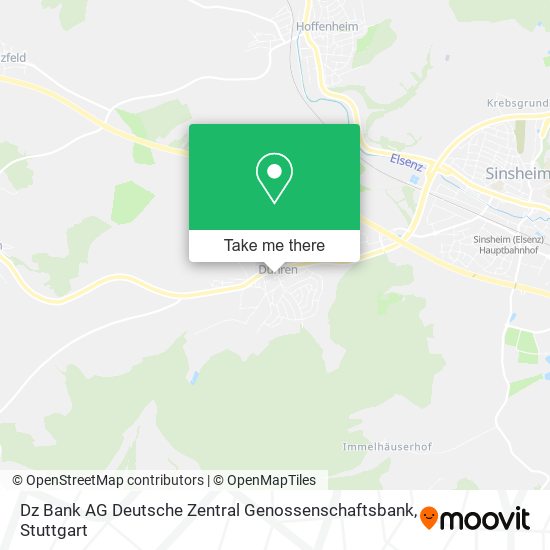 Dz Bank AG Deutsche Zentral Genossenschaftsbank map
