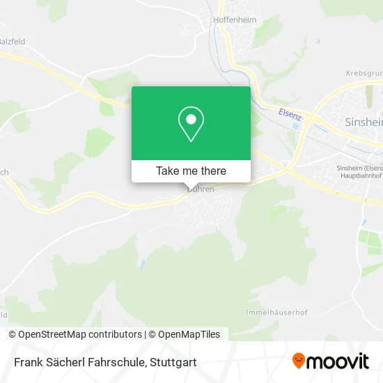 Карта Frank Sächerl Fahrschule
