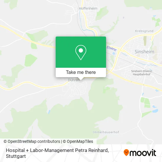 Карта Hospital + Labor-Management Petra Reinhard