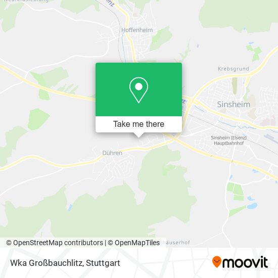 Карта Wka Großbauchlitz