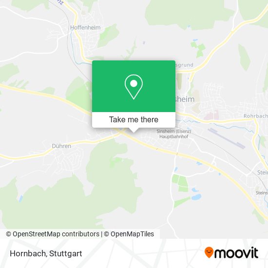 Hornbach map