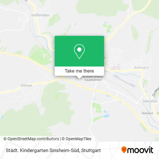 Карта Städt. Kindergarten Sinsheim-Süd